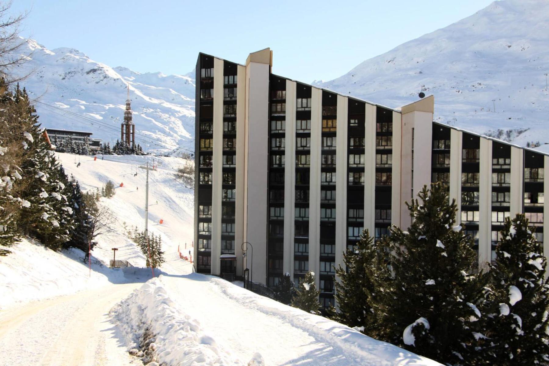 Residence Caron - Studio Moderne Et Lumineux - Depart Et Retour Skis Aux Pieds - Balcon Mae-3314 Saint-Martin-de-Belleville Exterior foto