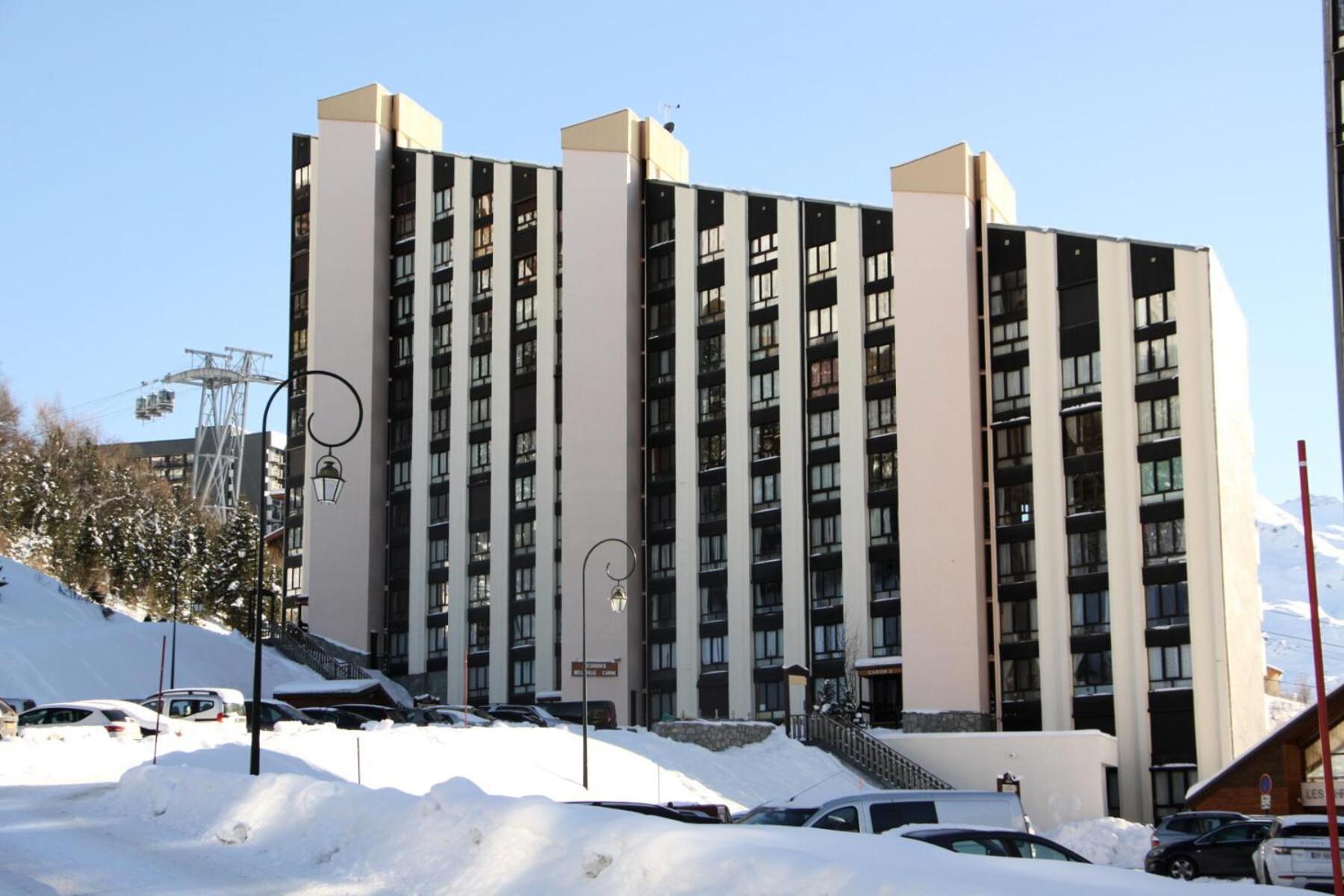 Residence Caron - Studio Moderne Et Lumineux - Depart Et Retour Skis Aux Pieds - Balcon Mae-3314 Saint-Martin-de-Belleville Exterior foto